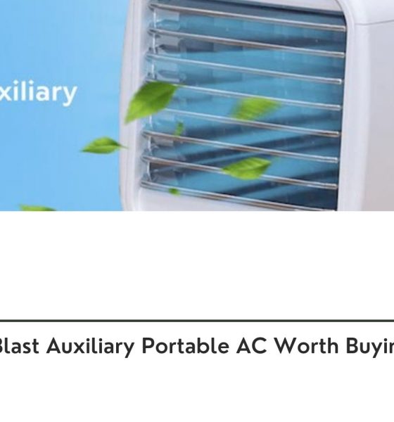 Is Blast Auxiliary Portable AC Worth Buying- Check It Out!